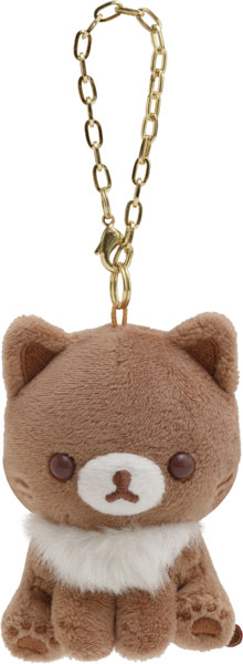 MF20901 リラックマ ストロベリーキャット ぶらさげぬいぐるみ ココア