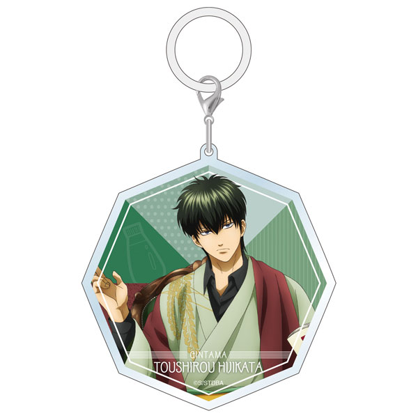 土方十四郎 65mm缶バッジ 桜ドーナッツ～マヨを添えて～Ver. [銀魂] |