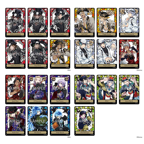 ツイステブレイジングジュエル、クリアカード、寮服ルークまとめ