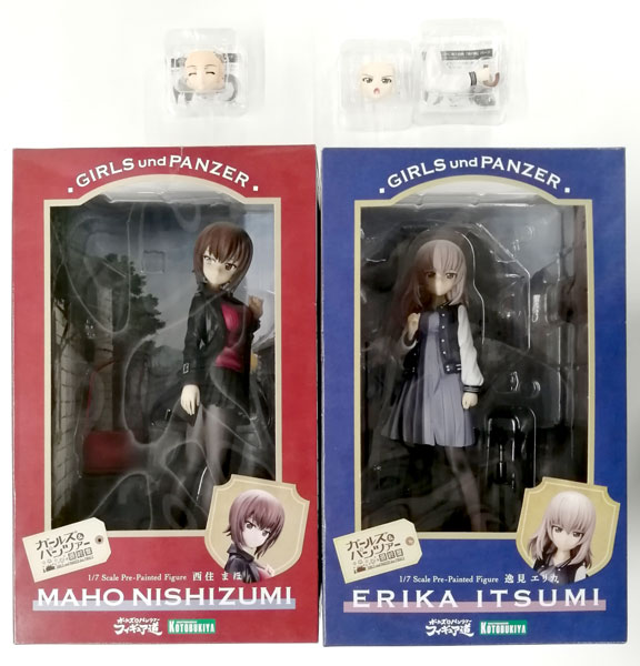 ガールズ＆パンツァー 最終章 西住まほ&逸見エリカ 1/7 完成品フィギュア
