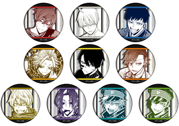 桃源暗鬼 缶バッジ vol.3 鳥飼羽李 メディコス 桃源暗鬼 缶バッジ