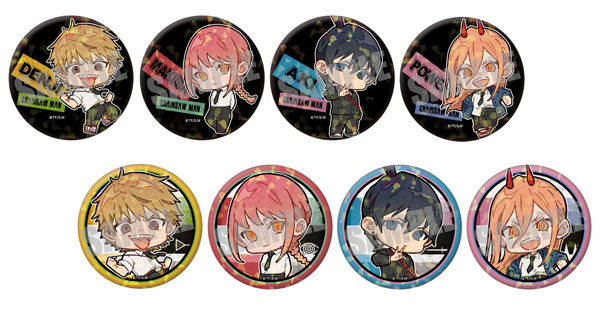 チェンソーマン ホログラムマット缶バッジ ハロウィンナイト マキマ 42