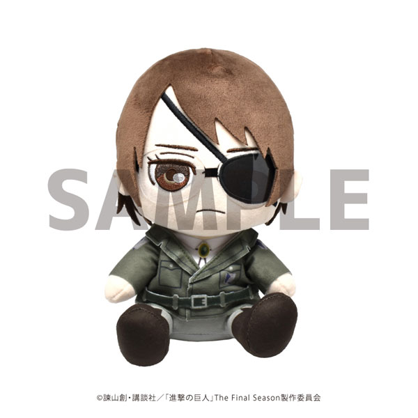 限定商品 ぬいぐるみ「進撃の巨人」04/座りver. ハンジ[A3]《在庫切れ》