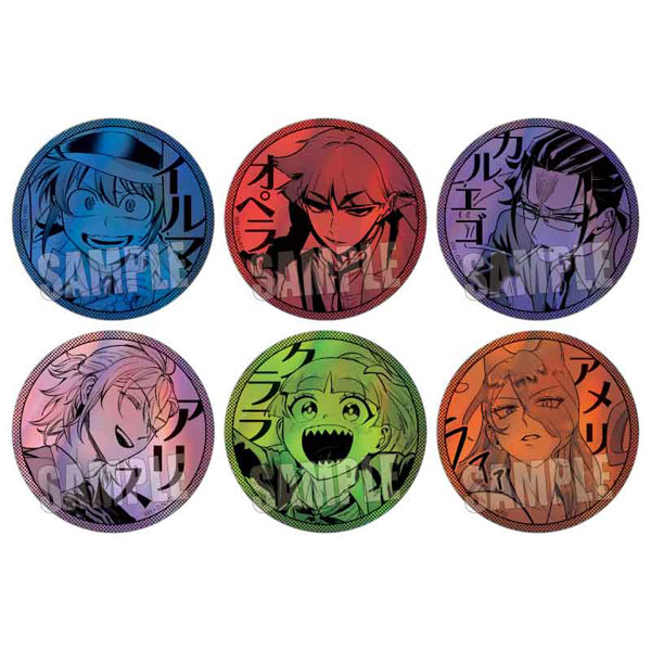 魔入りました入間くんif魔フィアキャラカー缶バッジイルマクララ