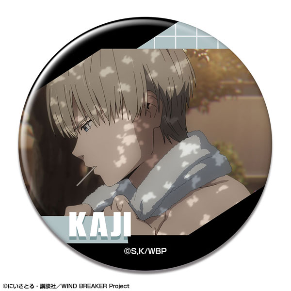 WIND BREAKER 文房具カフェ 缶バッジ 梶蓮 30個 WIND BREAKER 文房具