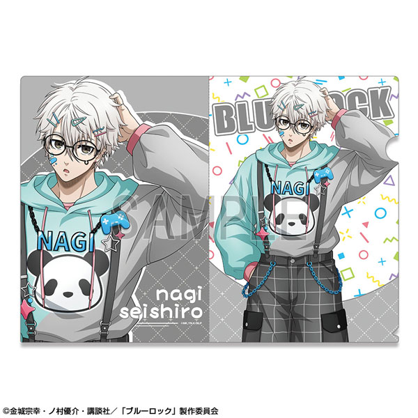 凪誠士郎 ヴィレッジヴァンガード ヴィレヴァン クリアファイル ブルー