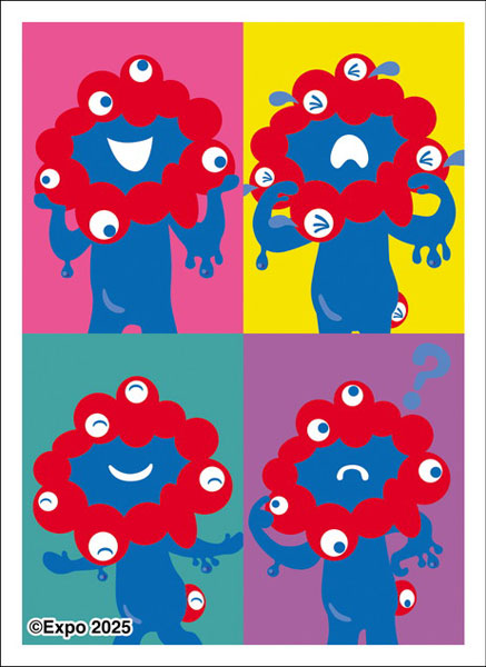 大阪・関西万博公式キャラクター ミャクミャク キャラクタースリーブ