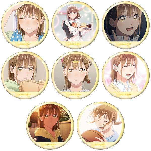 アオのハコ 推しキャラバッジコレクション vol.2 鹿野千夏 8個入りBOX