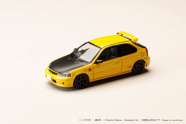 1/64 Honda CIVIC (EK9) 東堂塾 / 頭文字D 舘智幸 VS 藤原拓海[ホビー