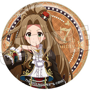 アイドルマスター ミリオンライブ！ グリッター缶バッジ 周防桃子