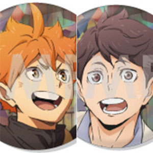 ハイキュー 木葉秋紀 ofd 缶バッジ ホログラム缶バッジ まとめ売り 痛