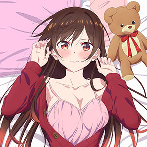 彼女、お借りします 第2期 描き下ろし抱き枕カバー 桜沢墨（再販