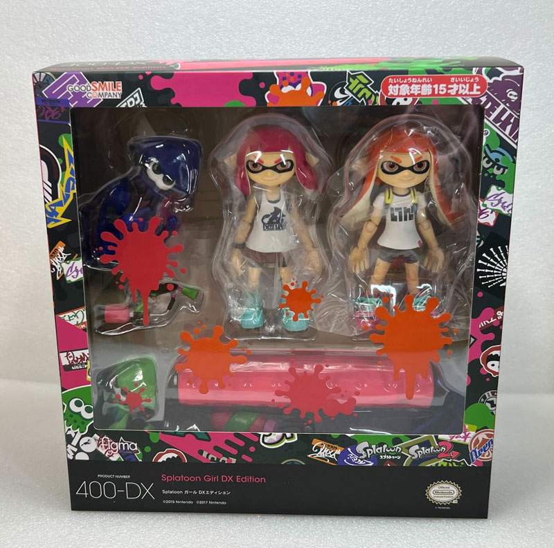 figma Splatoon ガール DXエディション 中古品 figma Splatoon ガール