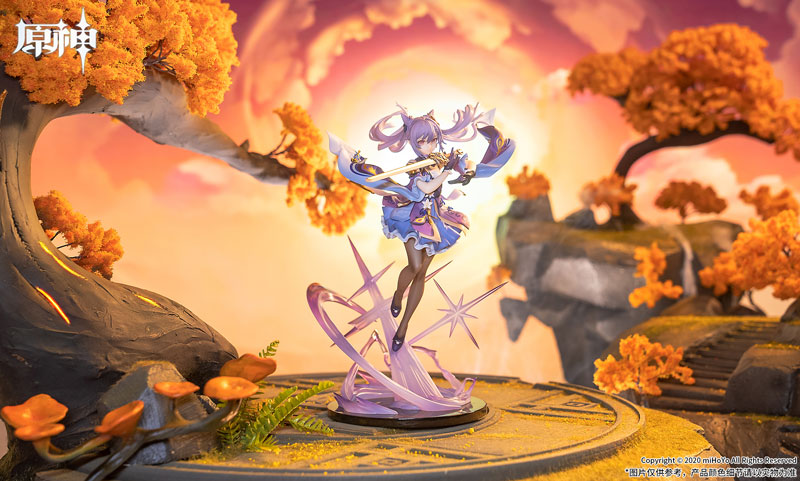 中古】(本体C/箱B)【特典】原神 刻晴 疾雷快雨Ver. 1/7 完成品