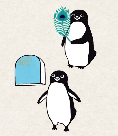 さかざきちはる Suicaペンギン チーバくん シルクスクリーン Suicaの