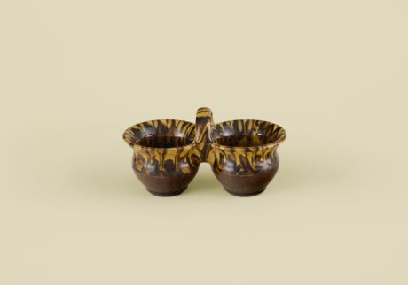 武内晴二郎作 鉄刷毛目面取鉢 武内晴二郎作 鉄刷毛目面取鉢 武内晴二郎