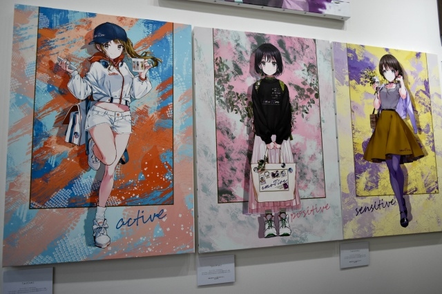 Tiv 個展 emotive タペストリー クリアファイル 画集 Tiv 個展 emotive
