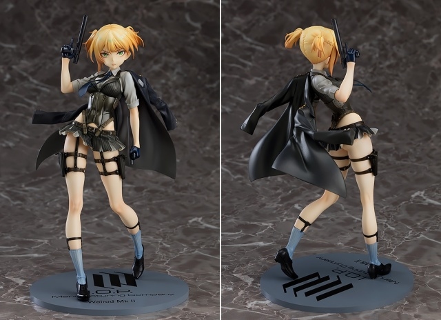 ドールズフロントライン』より「ウェルロッドMkⅡ」がフィギュアで登場