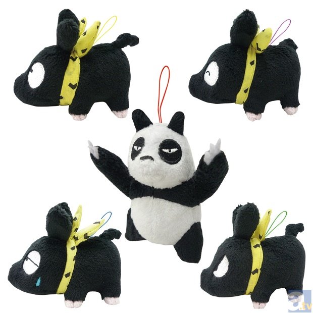 らんま1/2』Pちゃんとパンダのミニサイズマスコットが登場