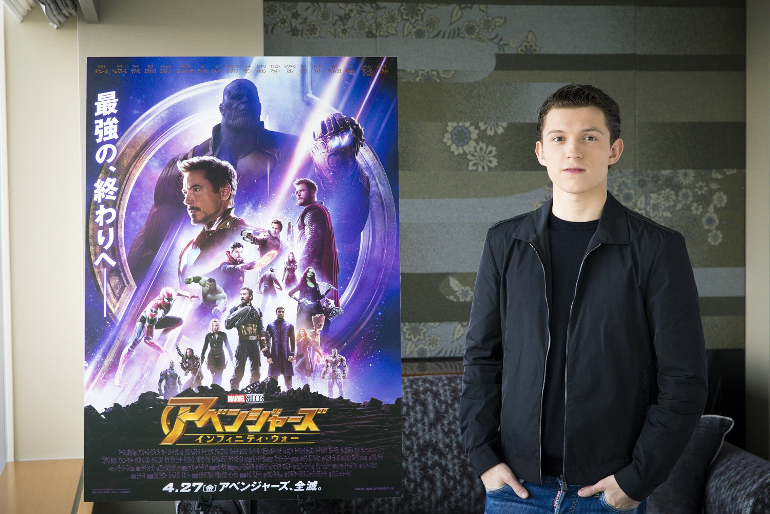 アベンジャーズIW』トム・ホランドが語るスパイダーマンという存在