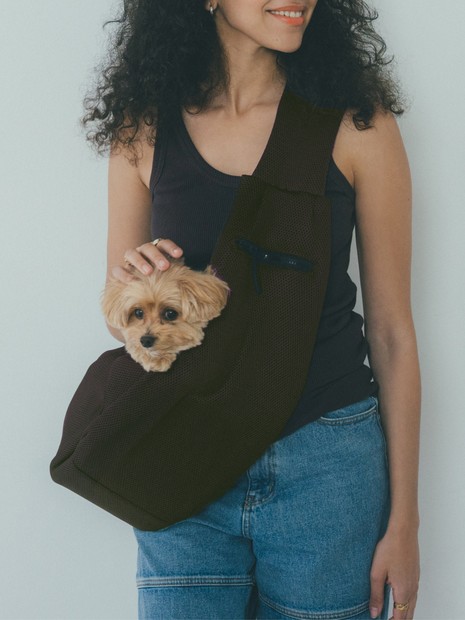 MATIE/ メッシュスリングバッグ・ペットキャリーバッグ【Direction by