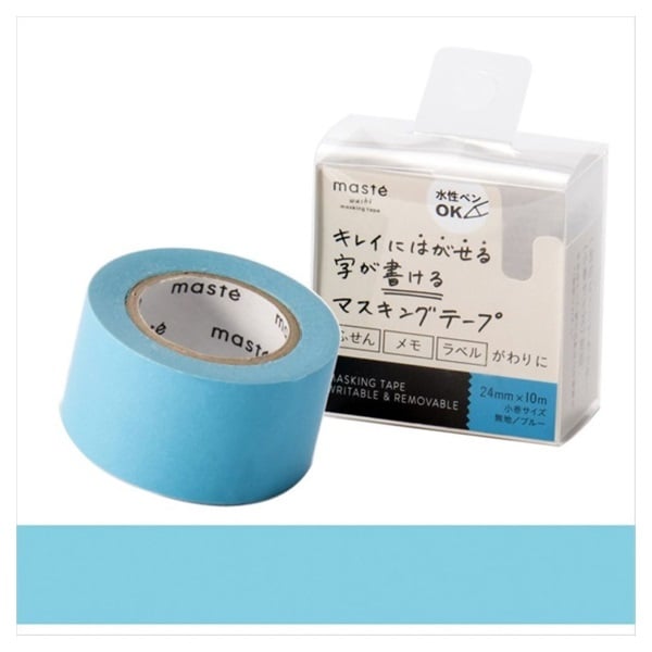 水性ペンで書けるマスキングテープ/小巻24mm幅/マステ | イオン