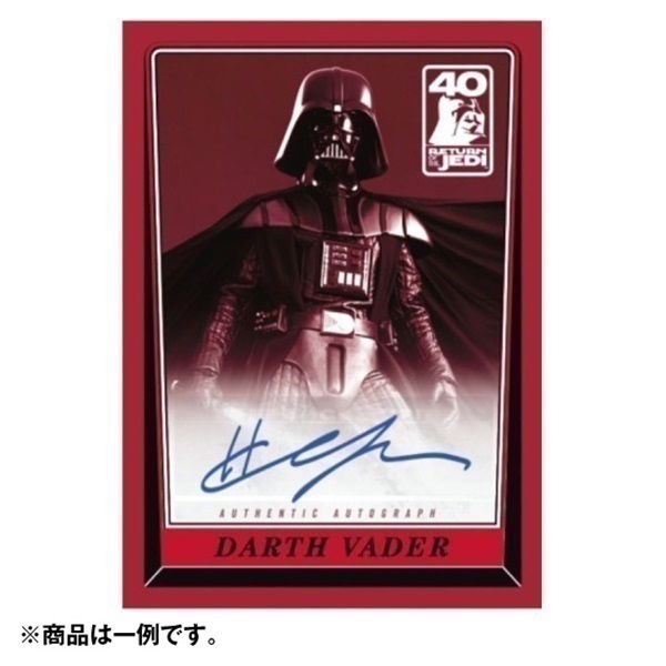 Star Wars Darth Vader メッセージ&直筆サイン Darth Vader Star Wars