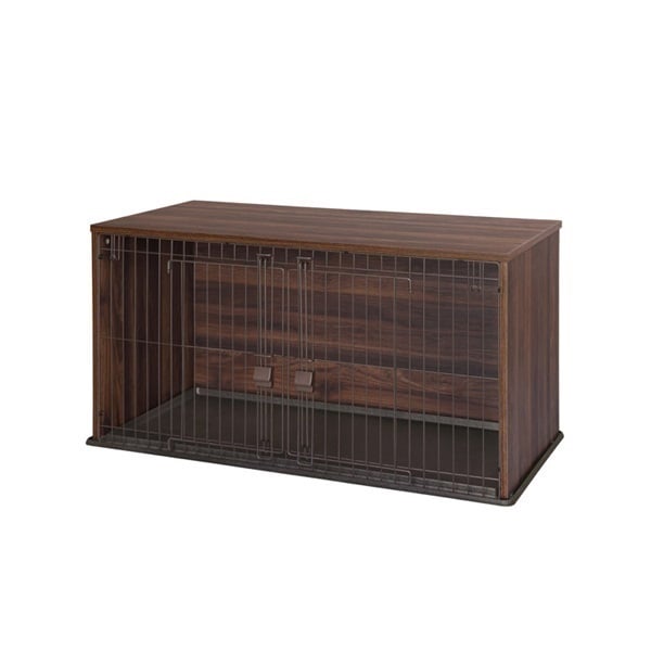 ナチュラル ファニチャー ペットサークル ダークブラウン NFPC‐1200