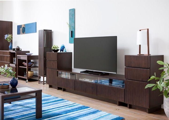 MKM イーセンアーレン③/3 テレビキャビネット左サイド書棚 MKM様専用