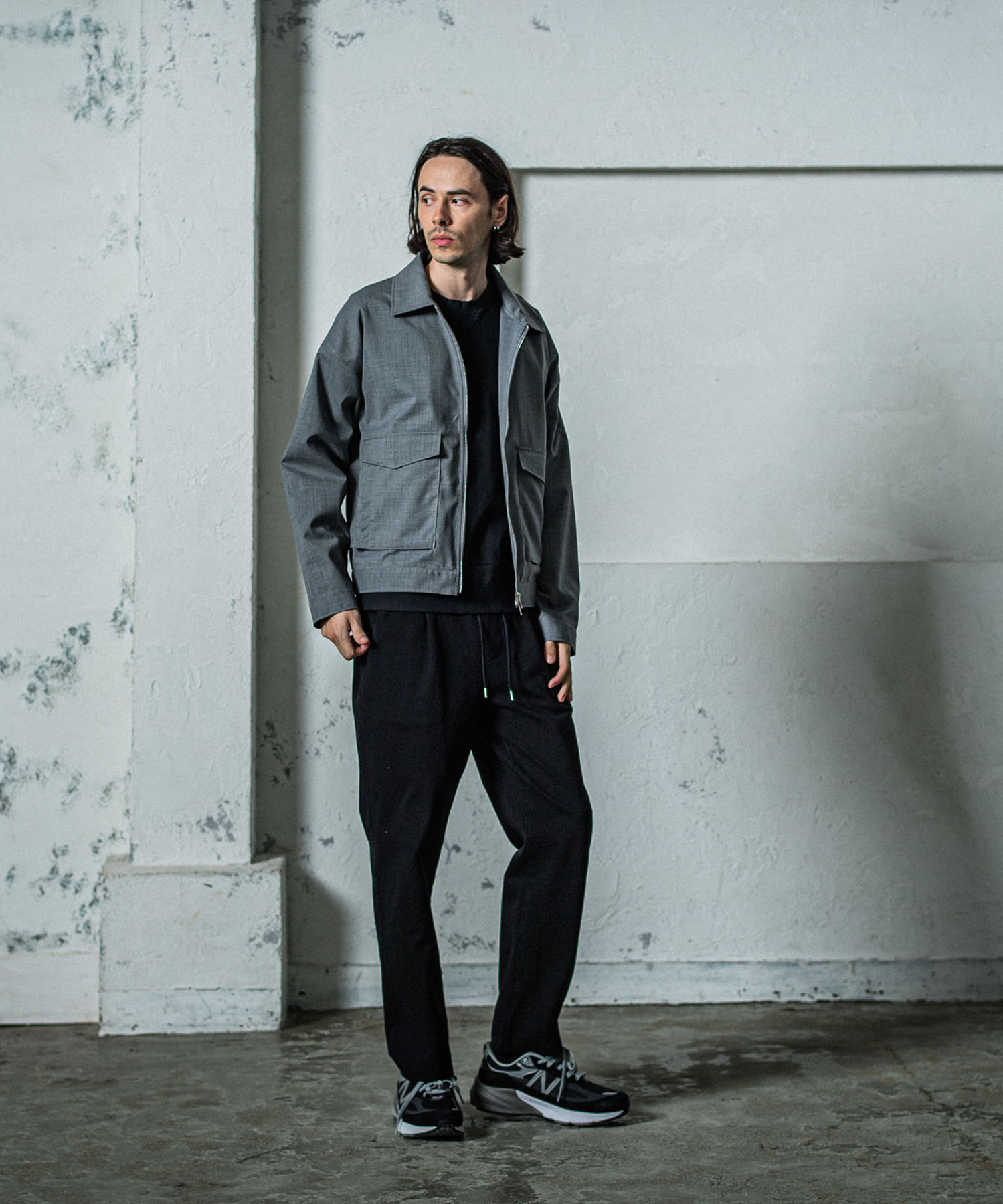 Organic Wool Tropical Flight Jacket サイズ1 Organic Wool Tropical