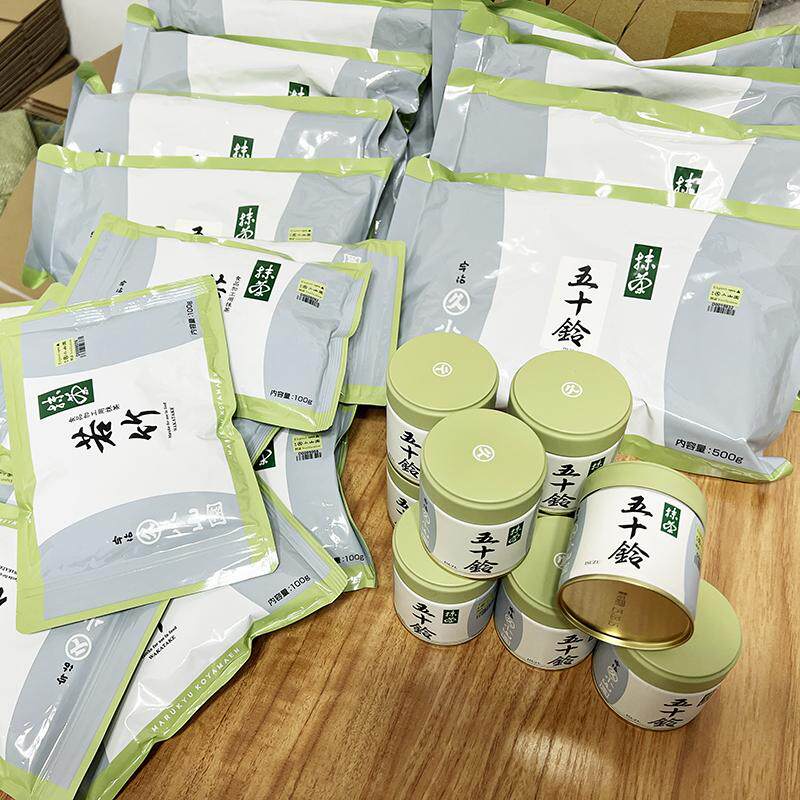 宇治 丸久小山園 抹茶 五十鈴100g袋 【抹茶1日1