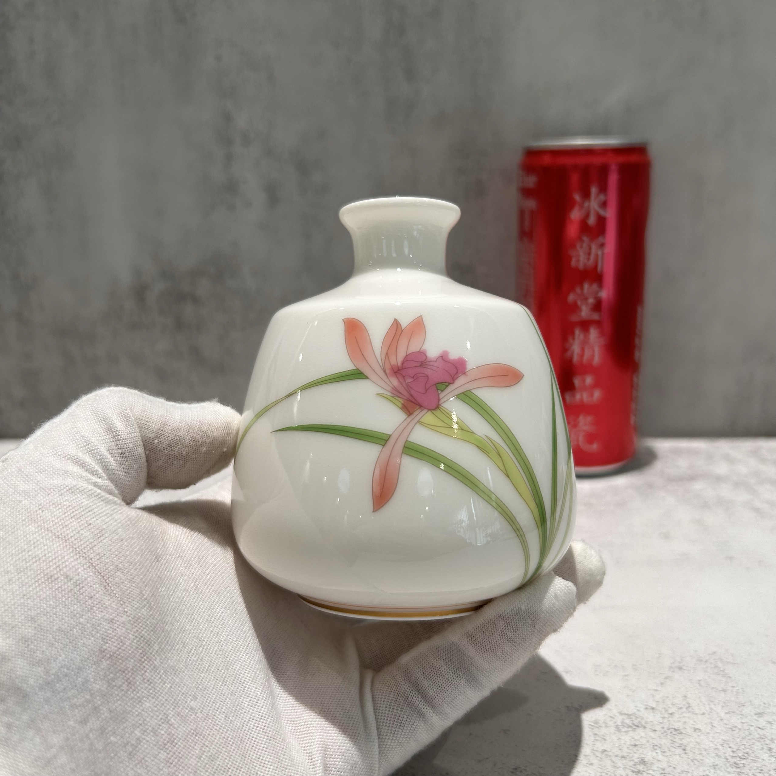 vintage 香蘭社 花瓶 春蘭 香蘭社の花瓶 春蘭