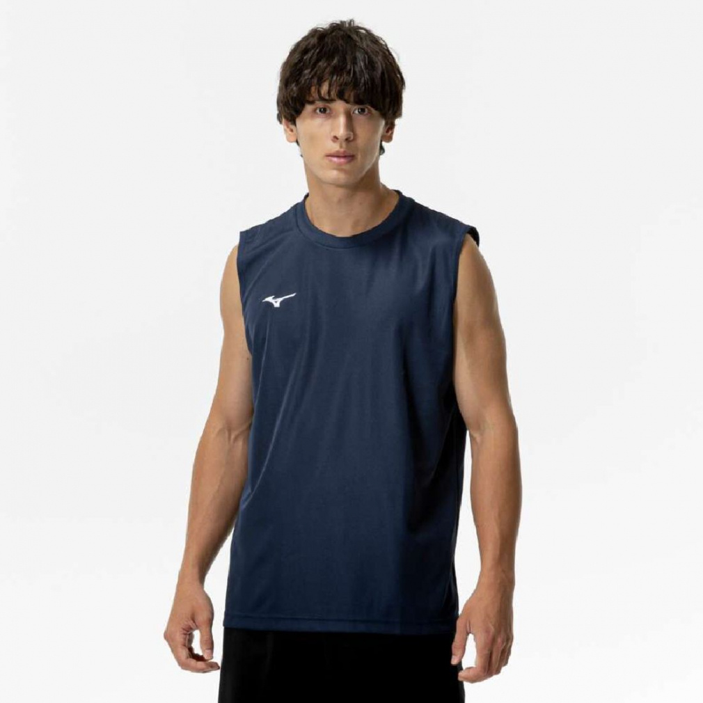 ミズノ メンズ ノースリーブ 機能 シャツ ナビドライ タンクトップ
