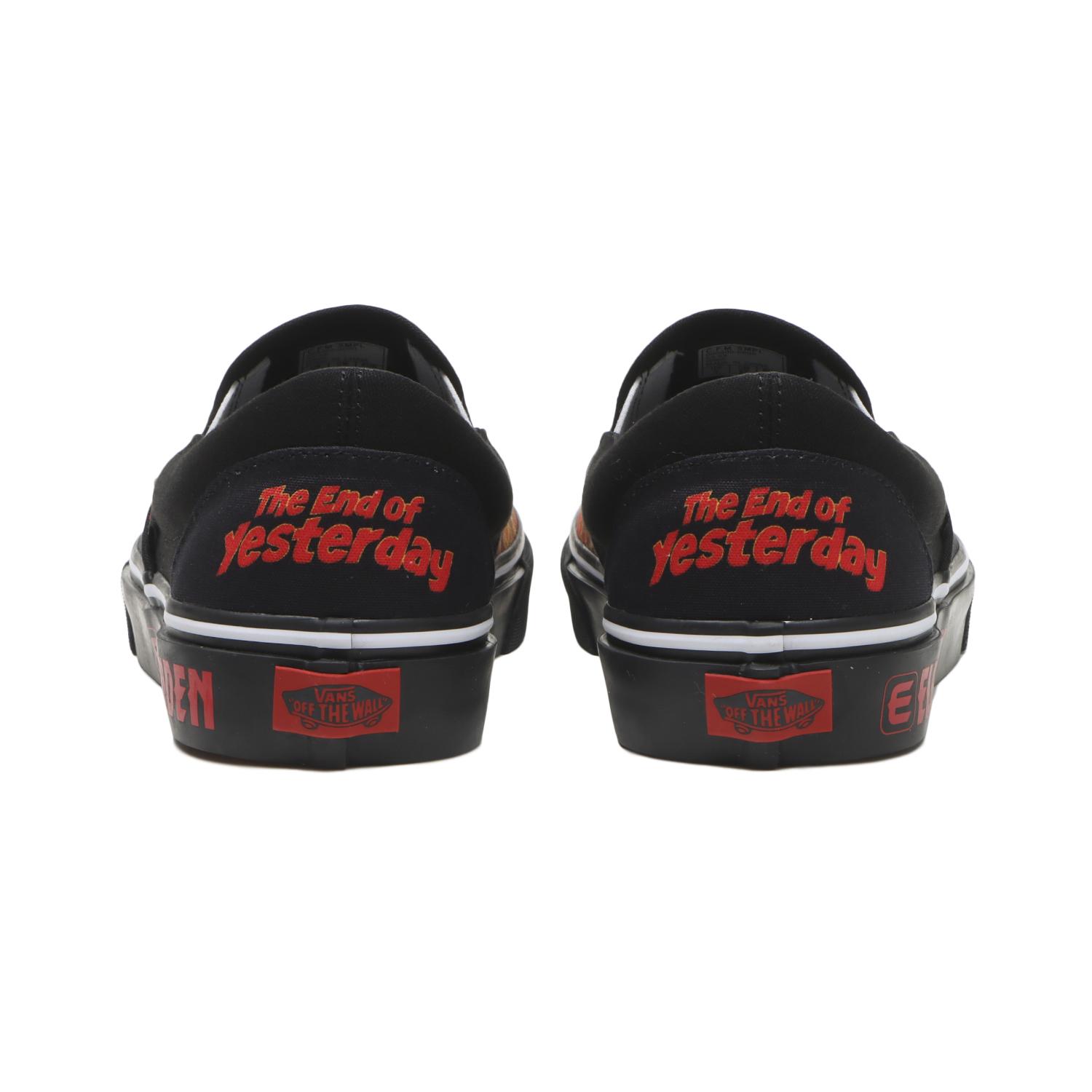 VANS】 ヴァンズ SLIP ON スリッポン V98CF ELLE BLACK/RED | ABC-MART