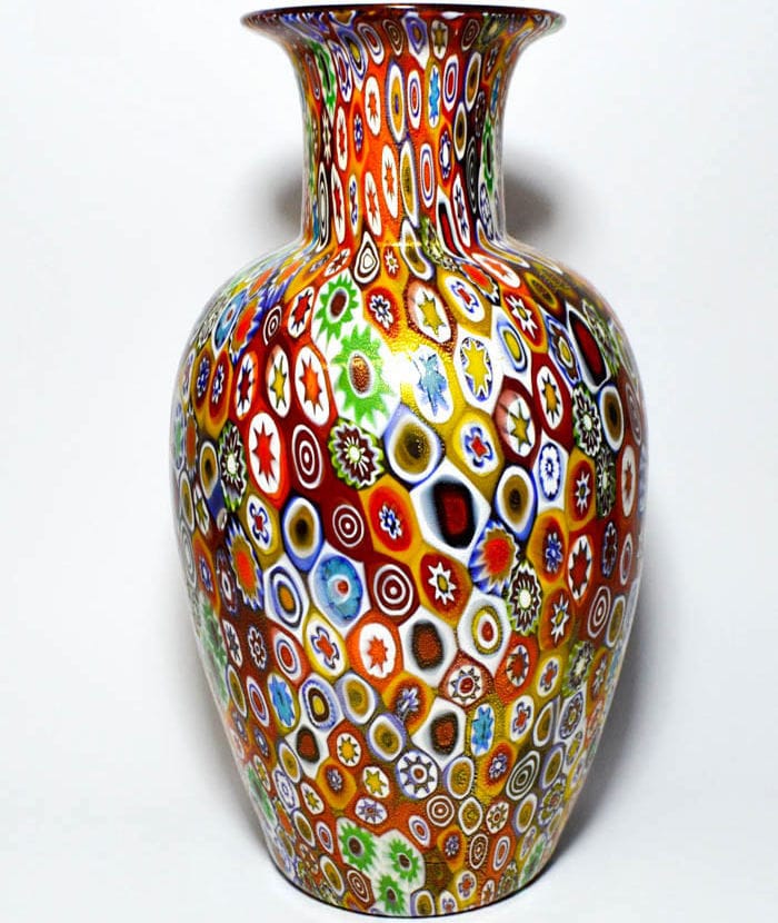 F＆M Ballarin ムラーノガラス】 香水瓶／イタリア／工芸品／美術品