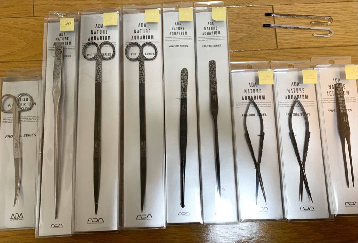 ADA ピンセット(L) ADA プロピンセット S & L 廃盤希少品】旧ロゴADA