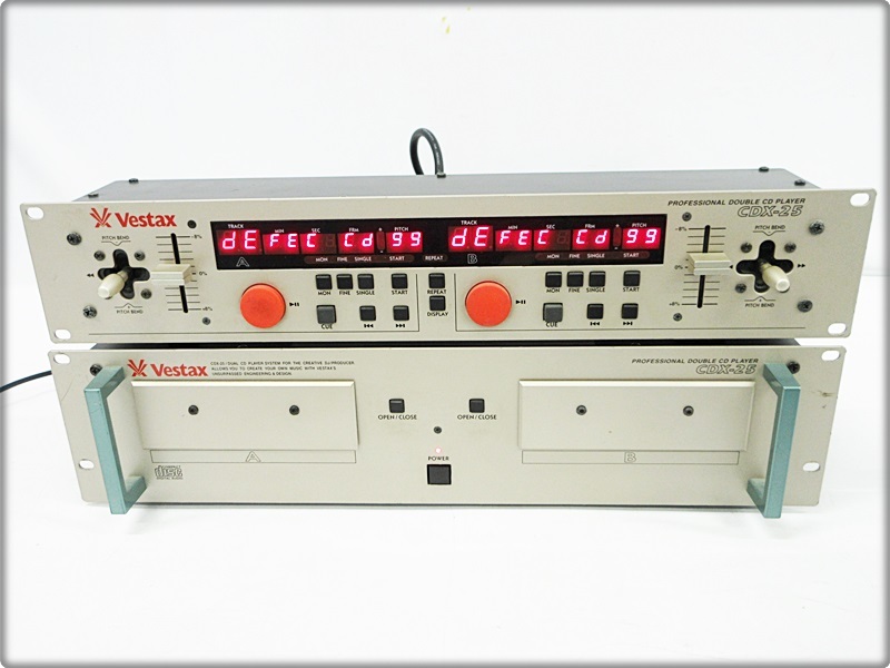 Vestax CDX-05 CDJ 2台セット 2009年 vestax CDJ CDX-05 2つで