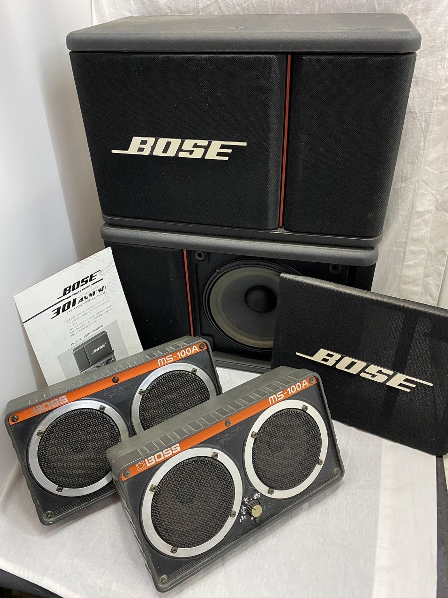 BOSE 301-AV MONITOR スピーカー ペアセット 動作保証 BOSE 301-AV