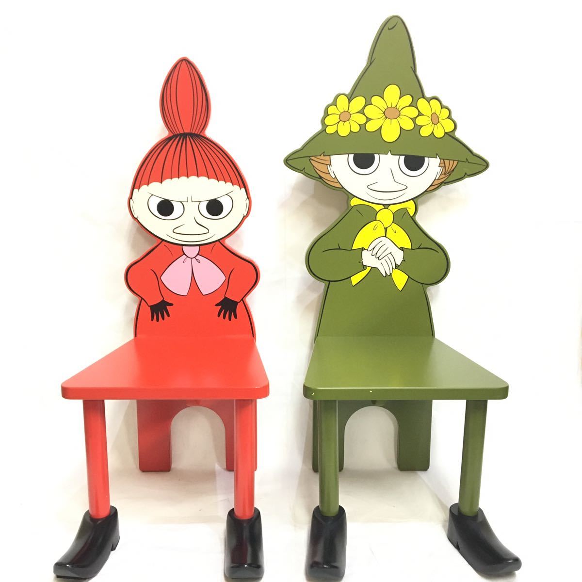 ムーミン スナフキン 木製キッズチェア 2脚セット 【公式通販】