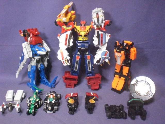 ジャンク 【1円スタート】 ミニプラ エンジンオーG12 サムライハオー