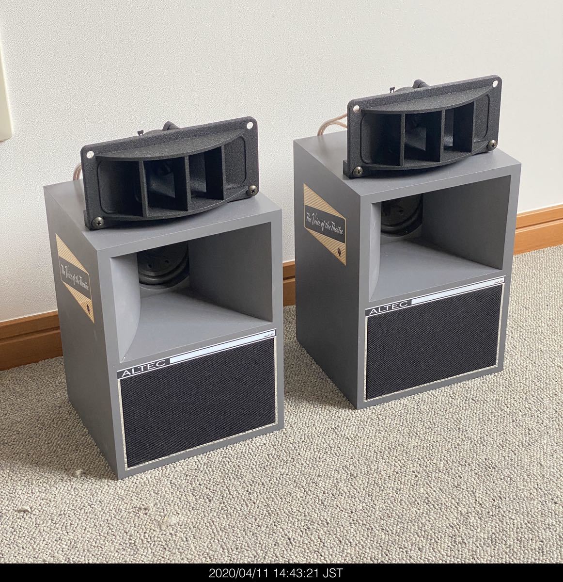 ☆アルテック small A7 スピーカー☆フルレンジ＋ホーンツィーター自作