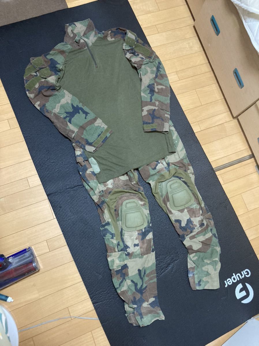 Drifire 実物 Drifire コンバットパンツ M-L ウッドランド MARSOC crye