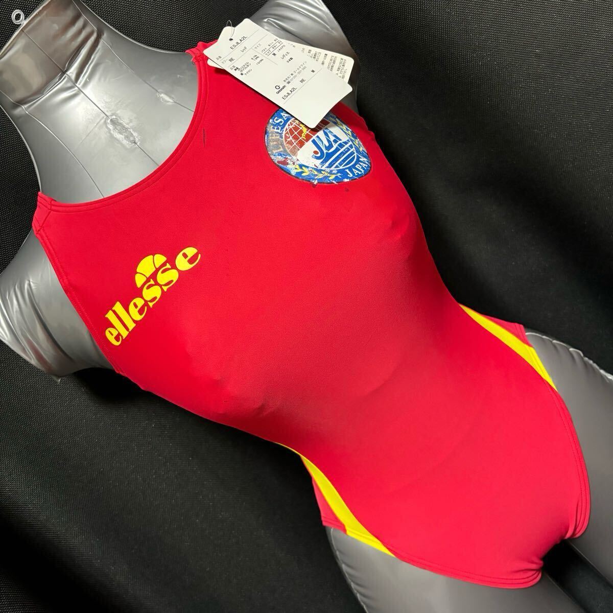 Speedo 競泳水着 JASPO SSサイズ イエロー・レッド ライフガード