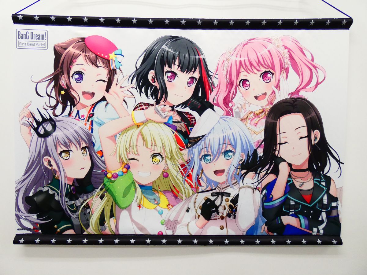 ローソン 白金燐子 等身大タペストリー BanG Dream! 青葉モカ 等身大