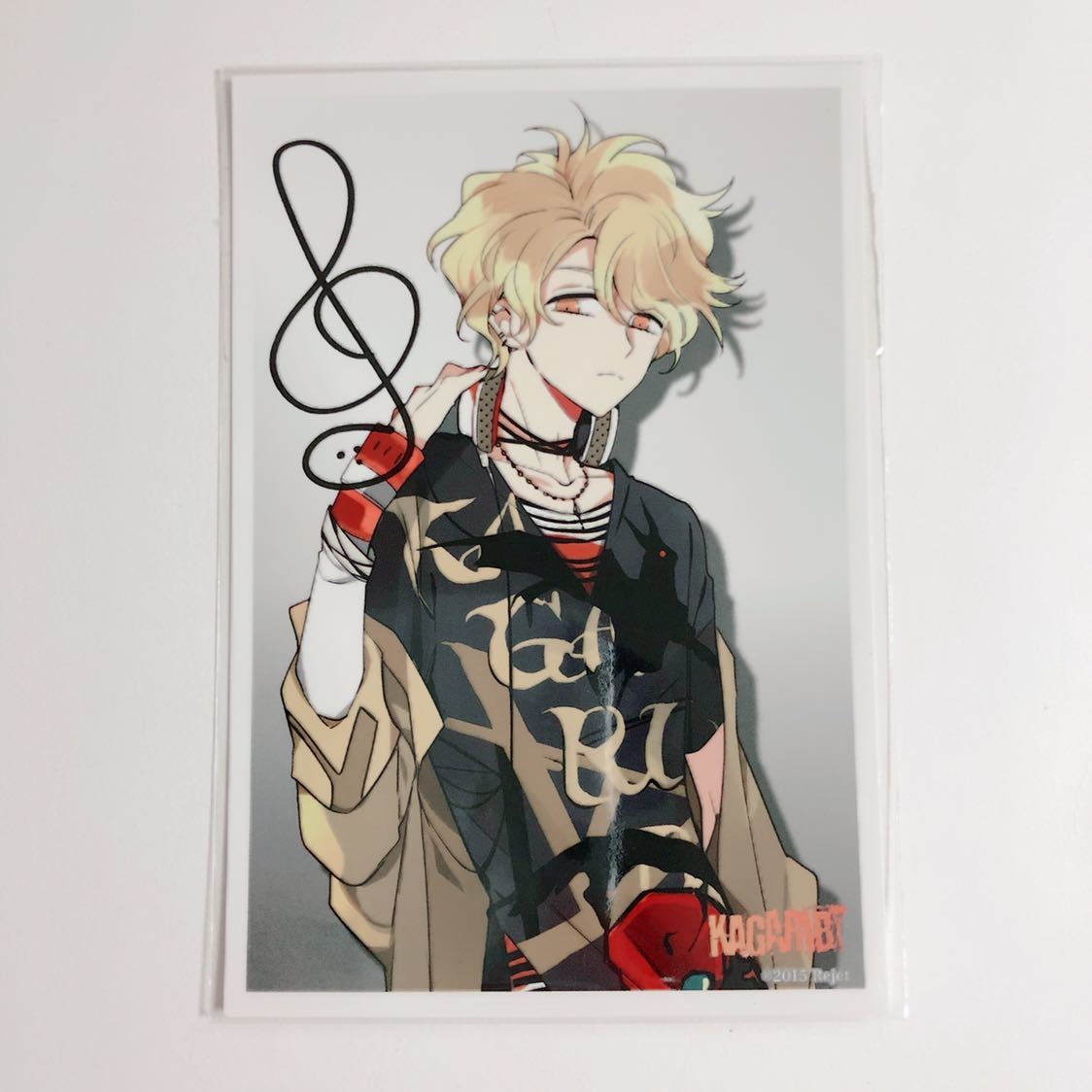 ディアヴォ サイン入り 色紙 ユゥ 直筆サイン ディアヴォ サイン入り