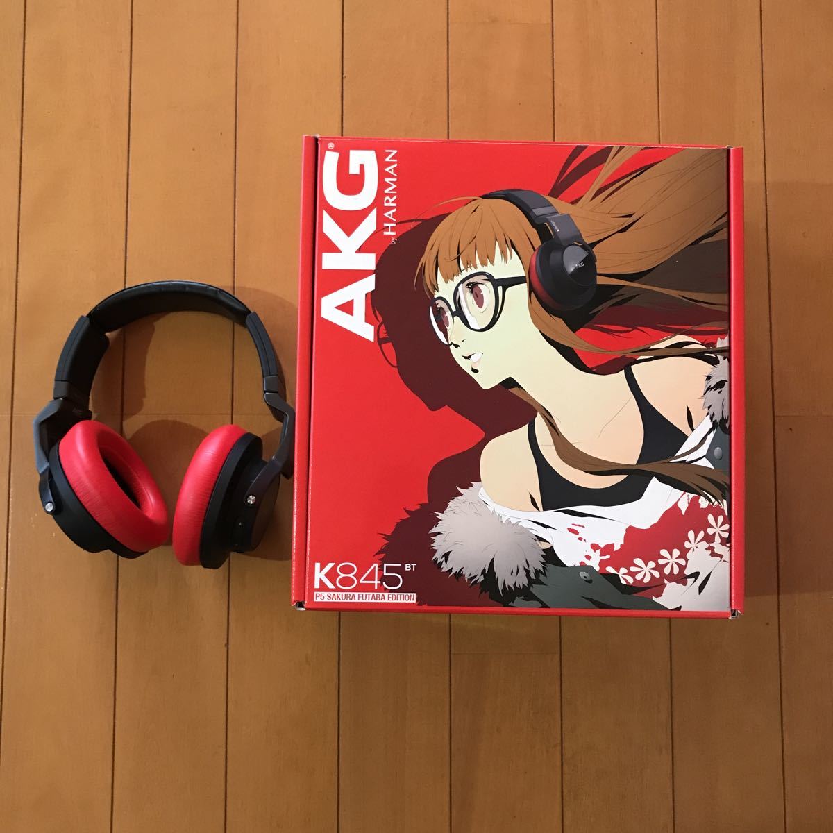 ペルソナ5 佐倉双葉 ワイヤレスヘッドホン AKG K845BT