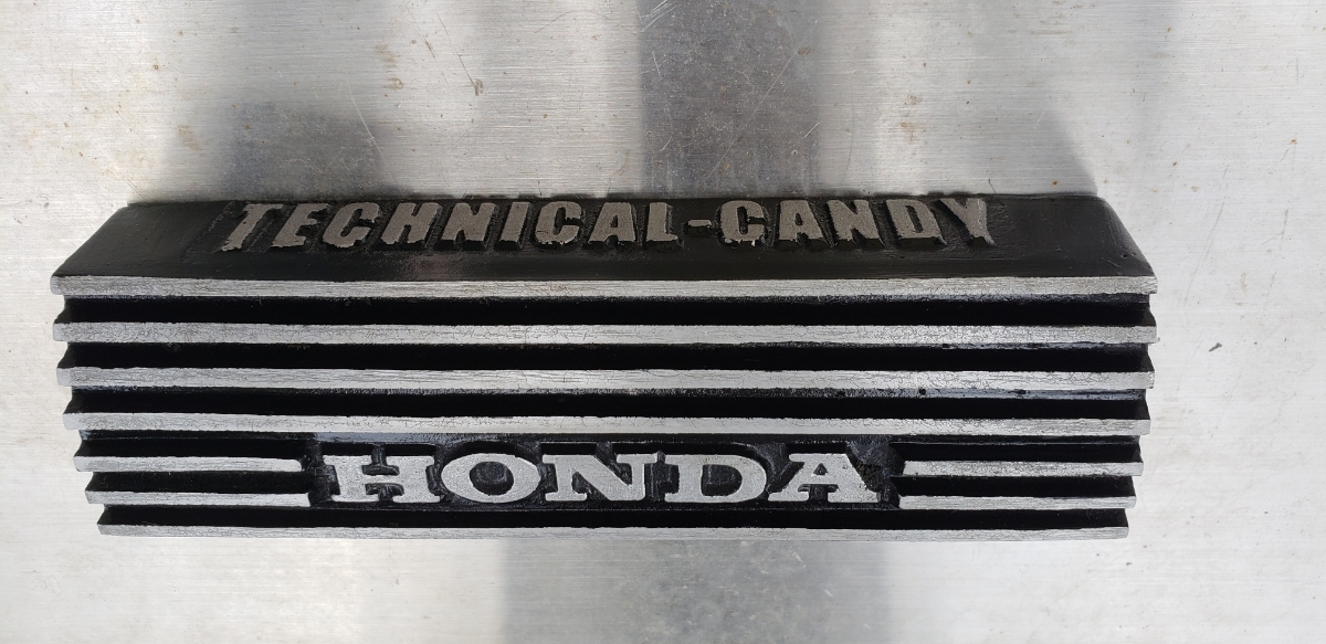 CBX400F用 三又カバー テクニカル キャンディ テクニカル&キャンディ