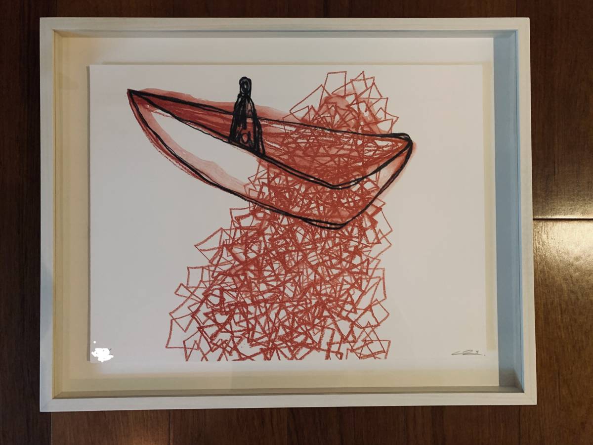 塩田千春 魂がふるえる サイン版画 塩田千春 魂がふるえる サイン版画