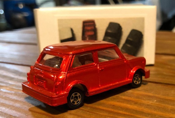 トミカ ミニクーパー トラフィック特注 ERAターボ メタリックレッド