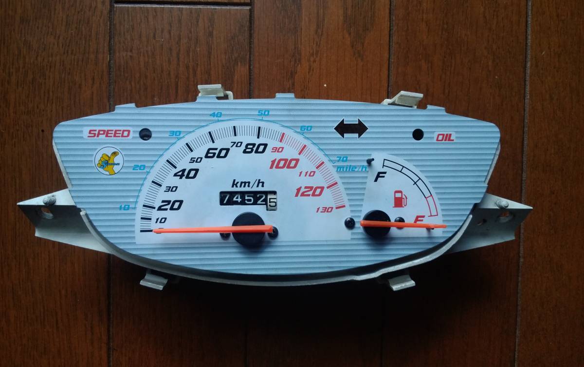 ライブディオ ⁄ スーパーディオ 紫紋 シモン スピードメーター 当時物